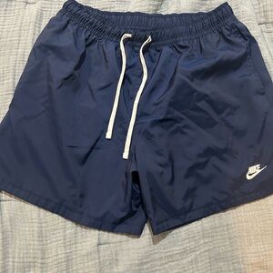 Nike Dark Blue flow woven Shorts